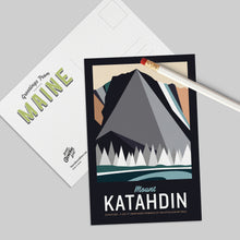 Load image into Gallery viewer, Maine Postcard 5"x7" | Katahdin Postcard | Mount Katahdin Postcard | Vintage Postcard