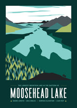 Load image into Gallery viewer, Maine Postcard 5"x7" | Moosehead Postcard | Moosehead Lake Postcard | Vintage Postcard