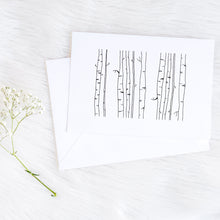 Load image into Gallery viewer, Tree Card Set | Birch Tree Card | Woodlands Card | Birch Tree Card