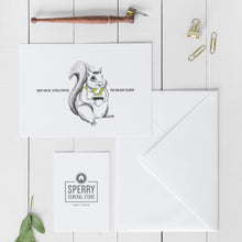 Load image into Gallery viewer, Squirrel Holiday Card Pack | Squirrel Card Set | Squirrel Christmas Card Box | Squirrel Christmas | Funny Christmas Card Pack