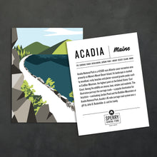 Load image into Gallery viewer, Field Notes Booklet Acadia Maine | Field Notes Journal Acadia | Field Notes Book Maine | Custom Field Notes Book