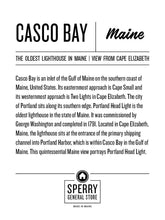 Load image into Gallery viewer, Field Notes Booklet Casco Bay Maine | Field Notes Journal Casco Bay | Field Notes Book Maine | Custom Field Notes Book