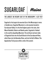 Load image into Gallery viewer, Field Notes Booklet Sugarloaf Maine | Field Notes Journal Sugarloaf Mountain | Field Notes Book Maine | Custom Field Notes Book