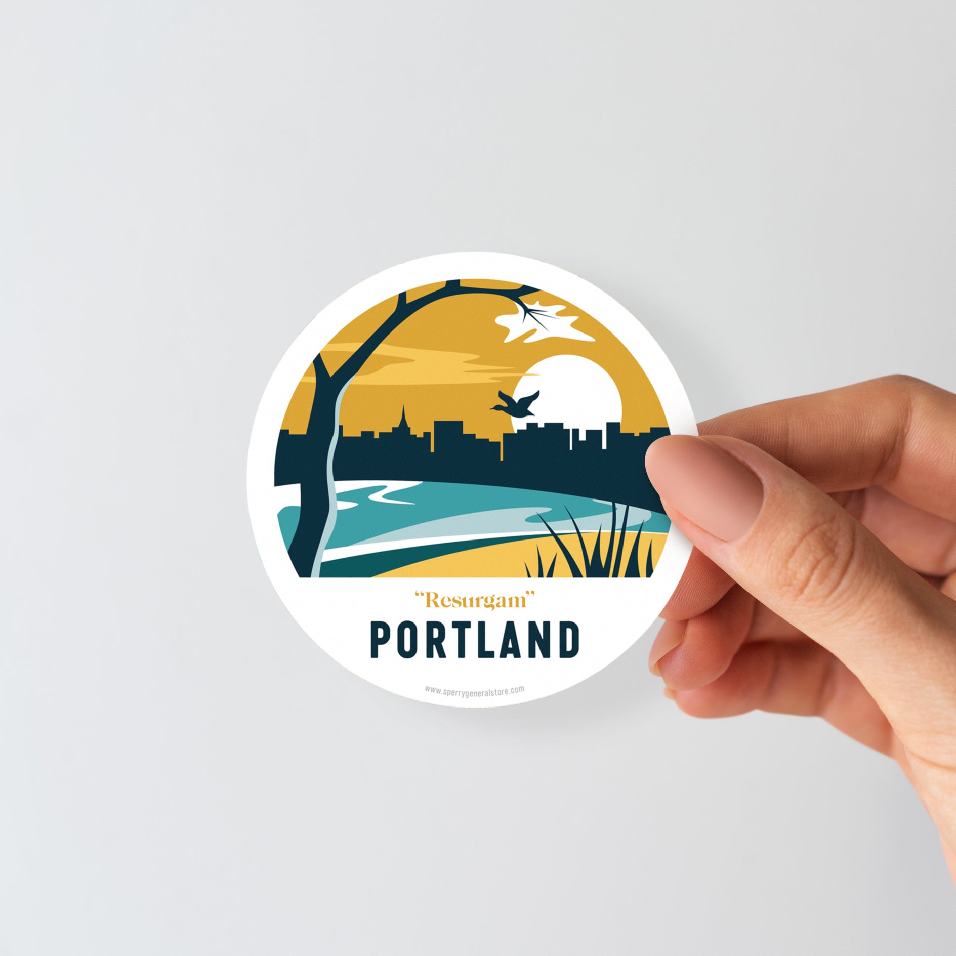 Portland Maine Sticker | Vintage Travel Sticker | Portland Sticker | M ...