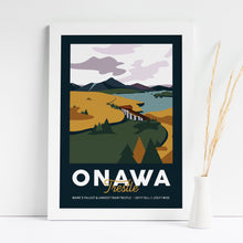 Load image into Gallery viewer, Onawa Maine Poster 16&quot;x24&quot; | Train Poster Maine | Onawa Poster | Train Poster | Maine Train Poster | Maine Train Print | Onawa Print
