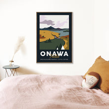 Load image into Gallery viewer, Onawa Maine Poster 16&quot;x24&quot; | Train Poster Maine | Onawa Poster | Train Poster | Maine Train Poster | Maine Train Print | Onawa Print
